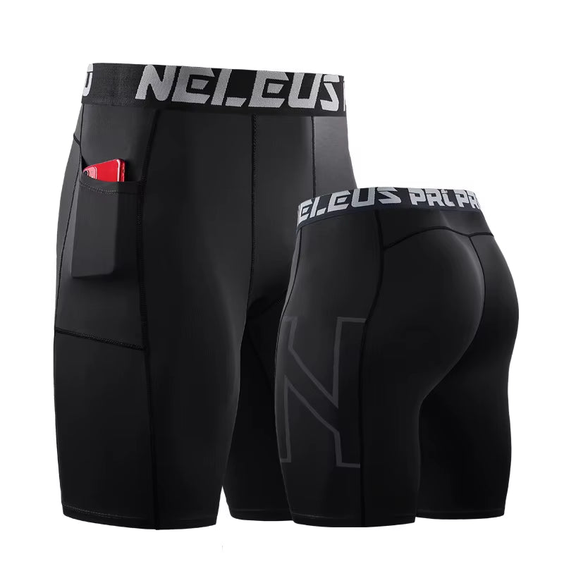 Leggings Sport Men Sportswear Fitnes Gym Clothing Male Compression Tights Solid Bottoms Quick Drying Football Basketball Jerseys