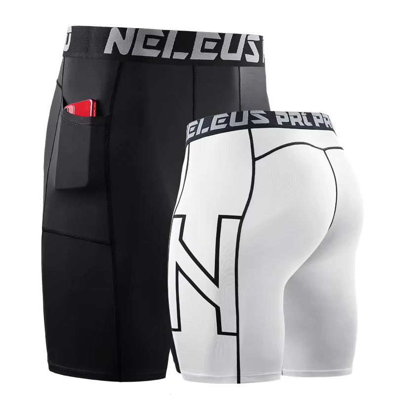 Leggings Sport Men Sportswear Fitnes Gym Clothing Male Compression Tights Solid Bottoms Quick Drying Football Basketball Jerseys