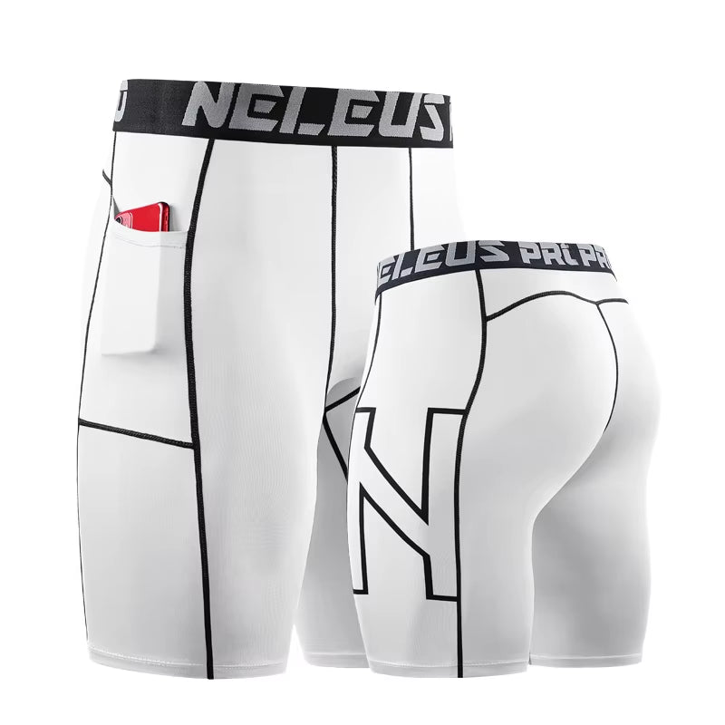 Leggings Sport Men Sportswear Fitnes Gym Clothing Male Compression Tights Solid Bottoms Quick Drying Football Basketball Jerseys