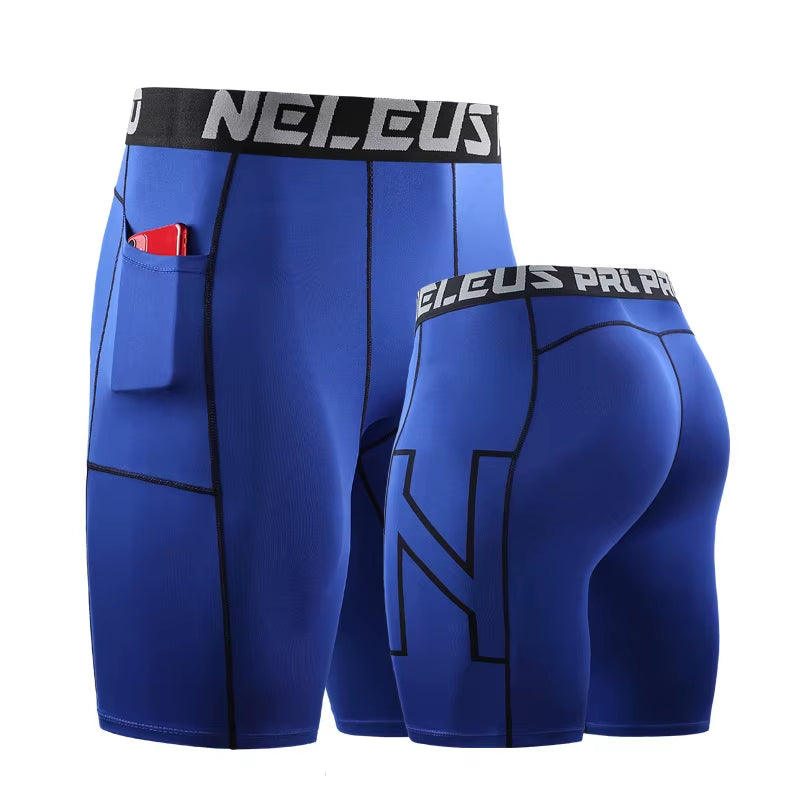 Leggings Sport Men Sportswear Fitnes Gym Clothing Male Compression Tights Solid Bottoms Quick Drying Football Basketball Jerseys
